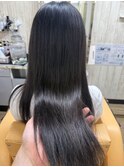 酸熱トリートメントで極ツヤ髪に