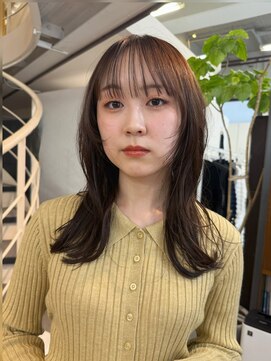 ロライマ 中目黒(roraima) ミディアムロング/シースルー/前髪/顔まわりレイヤー
