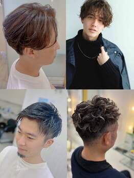 ジェイクラブ 土橋店(J CLUB)の写真/【夜20時までカット受付】朝のセットが楽になる様々なパーマスタイルもおすすめ!パーマカットで8,800円~☆