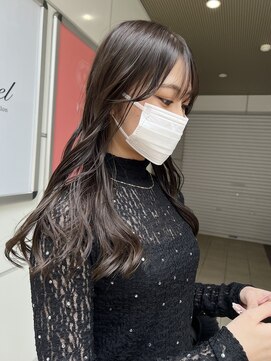 ヌープヘアーアイス(NUUP.hair ici) ブリーチなしダブルカラーマロンべージュ