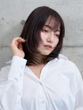 リノ 吉祥寺(Lino kichijoji) 大人可愛い／顔周りレイヤー／ダークブラウン