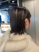 ガーデントウキョウ(GARDEN Tokyo)&nbsp;ヘアアレンジ/ヘアセット/金箔/銀箔/ボブヘアアレンジ/ボブ