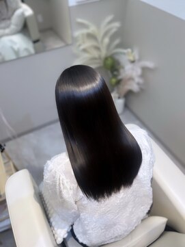 髪質改善/縮毛矯正/大人ガーリー/暗めカラー