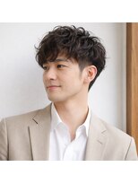 スープレックス ヘアーデザイン(SOUPREX HAIR DESIGN) 大人メンズツーブロックニュアンスパーマ 20代 30代 40代 50代