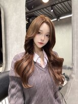 シティ(CITY)&nbsp;韓国ヘア　レイヤーカット　顔まわりカット　フェイスレイヤー