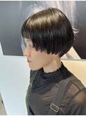 マッシュショートスタイル