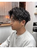 ツイストスパイラル×刈り上げショート