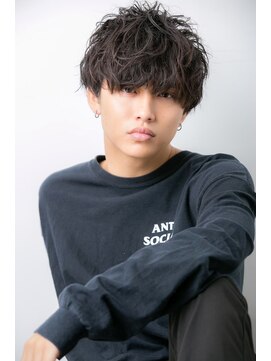ヴェイン 渋谷(vain) 韓国風ナチュラルパーマ束感トレンド清潔感k