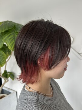 ジャガラ 千葉駅北口店(JAGARA) ウルフ×インナーカラー【千葉・千葉駅・千葉駅北口】