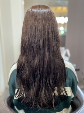 エフプロモーションフローラ(FLORA) 高校卒業♪初カラー×デジタルパーマゆるふわロング