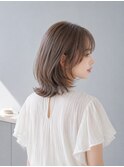 透明感ミルクティーベージュ