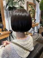 ヘアードレスビュー(hair dress V.I.E.W) ミニボブ×ブラウンベージュ
