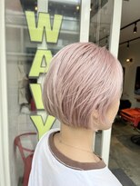 ウェイビー(WAVY) ペールピンクベージュ
