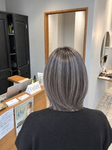 ヘアー ラニッシュ 流山セントラルパーク店(hair Lanish) ダブルカラー バレイヤージュ