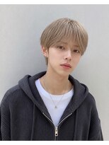 アジールヘア 赤羽(agir hair)&nbsp;シースルーマッシュ／ハイトーン／メンズヘア