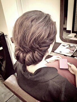 ヴィークス ヘア(vicus hair) arrange style-☆「ギブソンタック」