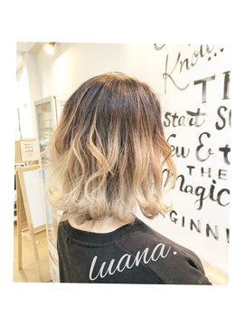 ヘアーデザインルアナ(Hair design Luana.) グラデーションカラー