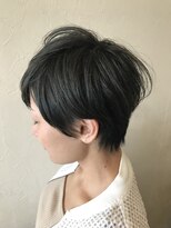 リッシュフォーヘアーデザイン(Lish for hair design) カーキ＆レディースショート