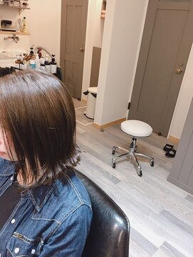ムタヘアーサロン(MUTA hair salon) 外はねボブ