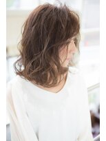 ベージュ ミズホ(BEIGE MIZUHO)&nbsp;伸ばしかけも可愛くランダムウェーブ