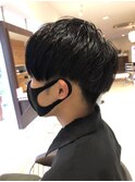 刈り上げマッシュ