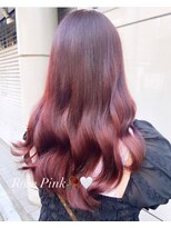 ヒップスデコ(Hip's deco)&nbsp;【ブリーチ1回でできる】ローズピンク