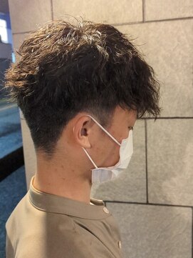 ソラーナ(SOLANA) 夏にオススメ!刈り上げマッシュスペインパーマ