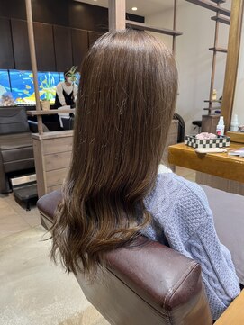 ラ メール ヘア デザイン(La mer HAIR DESIGN) 透明感ベージュ/艶髪/ロング