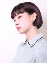 バーニー(BARNEY)&nbsp;似合わせカット小顔前髪マチルダボブグレージュカラー0804