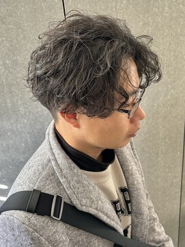 ニアウ 太田店(Niau) メンズパーマ波巻きスパイラルパーマツイストスパイラルパーマ