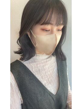 ジレ(giLet) グレージュ×ボブ