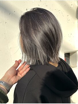 スカイ(SKY) 大人ハイライト　スモーキーベージュ　かっこいい白髪ぼかし