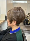 トップふっくらハンサムショート