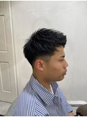 爽やかアップバングショート