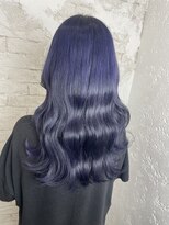 プライズ 成増店(prize)&nbsp;韓国風ブルーラベンダーシアーカラー成増