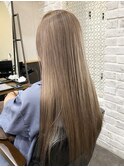 afinar ミルクティーベージュ