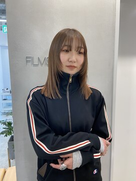 フィルムス 渋谷(FILMS) セミディ/シアーカラー/レイヤーカット/渋谷
