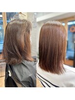 クレス 新宿御苑前(cresc)&nbsp;艶々セミロングストレート♪ 40代/50代/新宿御苑前/マンツーマン