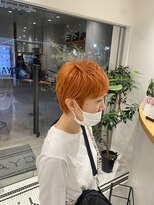 シアン 矢場町店(CYAN.)&nbsp;ショート×オレンジカラー