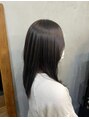 ヘアーループセラデザインワークス(Hair ruup Sela design works) 透明感あるダークカラー☆