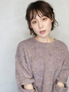 バース(BIRTH) 天神【BIRTH】シースルーバングウェーブショートパーマ　2