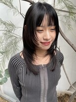 ノラギンザユー(NORA GINZA/U)&nbsp;レイヤーカット顔まわりカットシャギーレイヤー