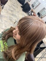 ラボアン 梅田店(lab.em.)&nbsp;ミルクティーベージュ×ローライトカラー