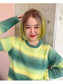 ハコ プラス(HACO+) 【Haco+】Ibuki_ツートンカラー_ダブルカラー