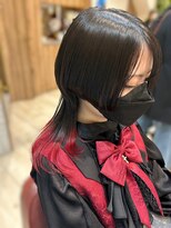 ハウス(HAUS.)&nbsp;中性ウルフカット×グラデーションカラー