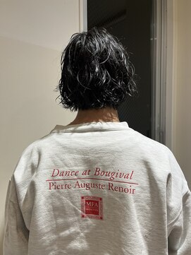 エイジェンヌホーム(asienne home) メンズボブパーマ