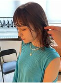 大人ショートボブ丸みショートカットマッシュショート前髪あり