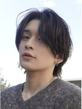 メンズヘアーログ 錦糸町(Men's hair L.O.G) ウルフセンターパート