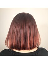 リアン(Lien)&nbsp;ピンク×グラデーションカラー/ナチュラルボブ