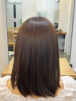 ファルベ(Farbe)&nbsp;:縮毛矯正/ストレート/くびれヘア/アプリコットオレンジ